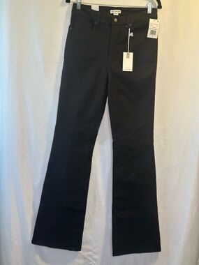 Good American Good Classic Bootcut Jeans Black High Rise 10/30 NWT